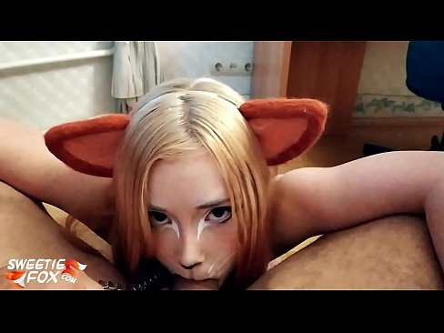 ❤️ Kitsune loro dick na kụkọba n'ọnụ ya Anal porn ❌